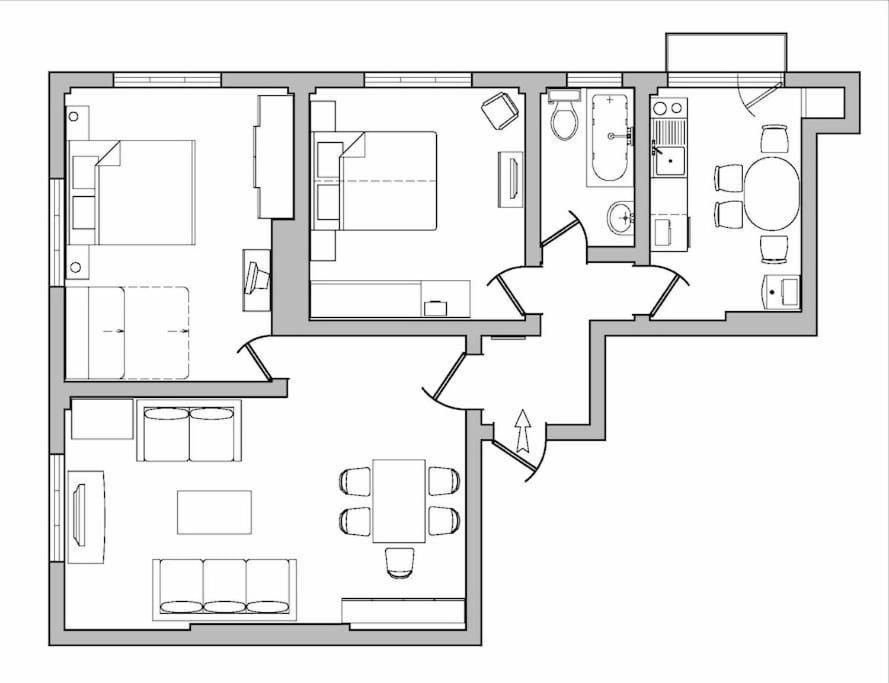 Alegra Apartment In Sofia Downtown מראה חיצוני תמונה